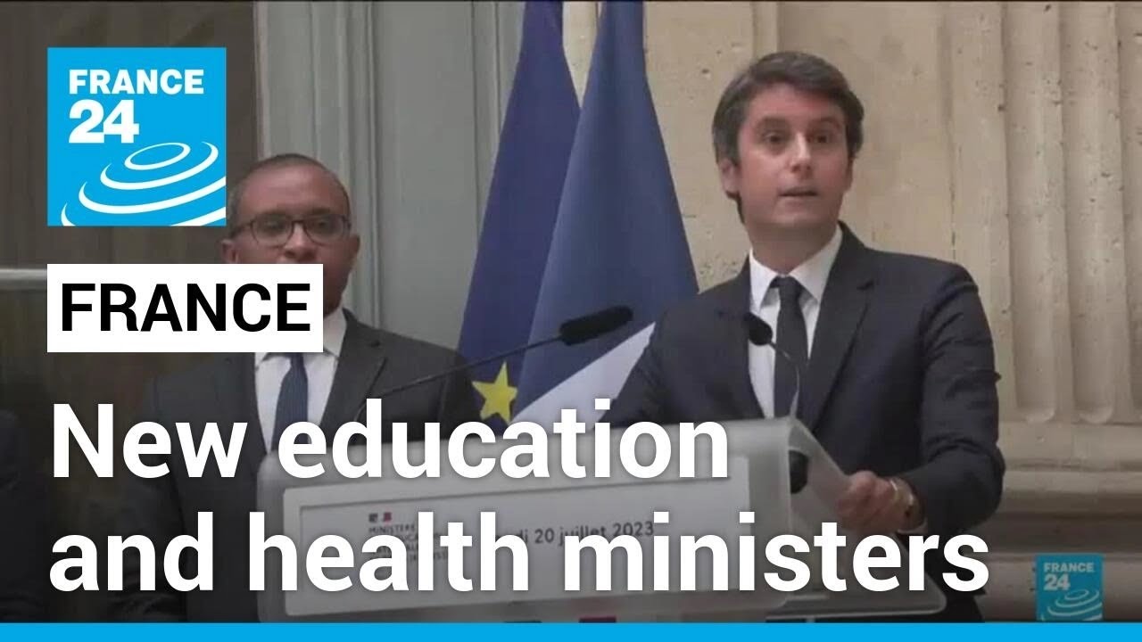France names new education and health ministers in minor cabinet reshuffle &bull; FRANCE 24 English