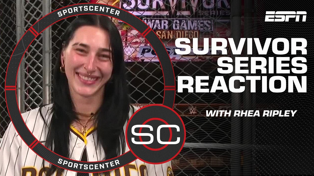 Rhea Ripley talks win at Survivor Series, Liv Morgan&rsquo;s return | SportsCenter