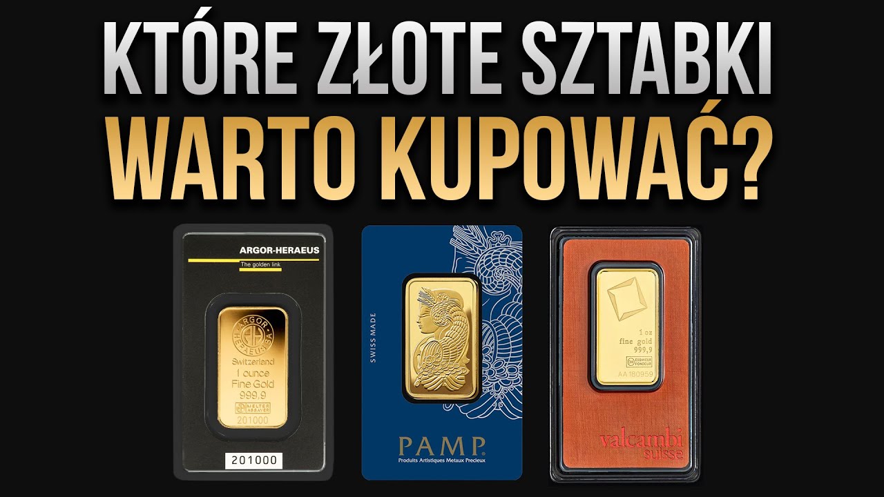 Które złote sztabki WARTO KUPOWAĆ? - Tavex Q&A