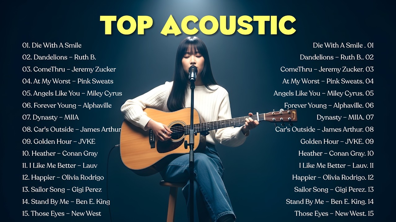 Best Acoustic Love Song 2026 🎵| Trending TikTok Song 2026 ~ Billie Eilish, Pink Sweat$, Adele