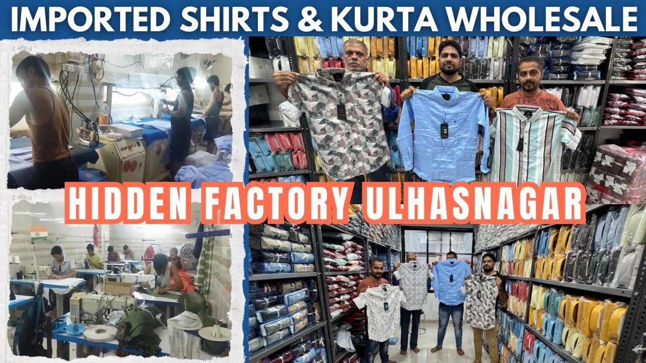 shirts factory outlet ulhasnagar mumbai / shirts manufacturer market in mumbai/ shirt factory mumbai