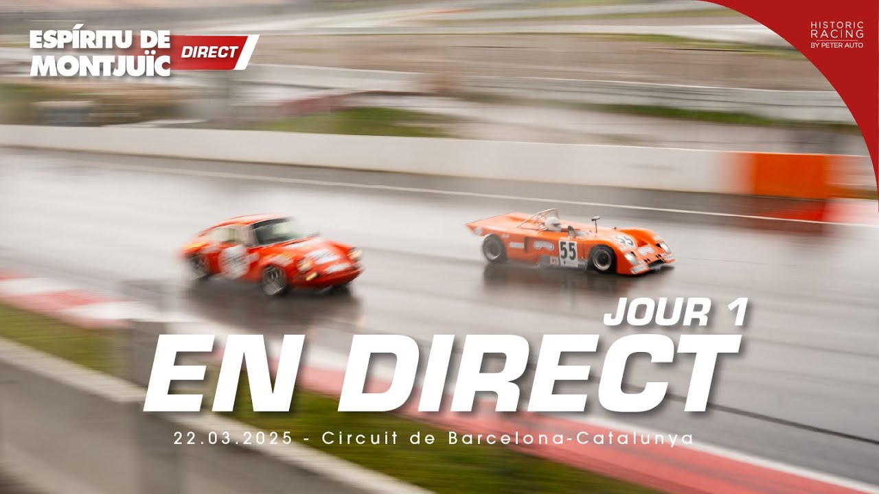 Espíritu de Montjuïc - Historic Racing by Peter Auto - Live 🔴🇫🇷