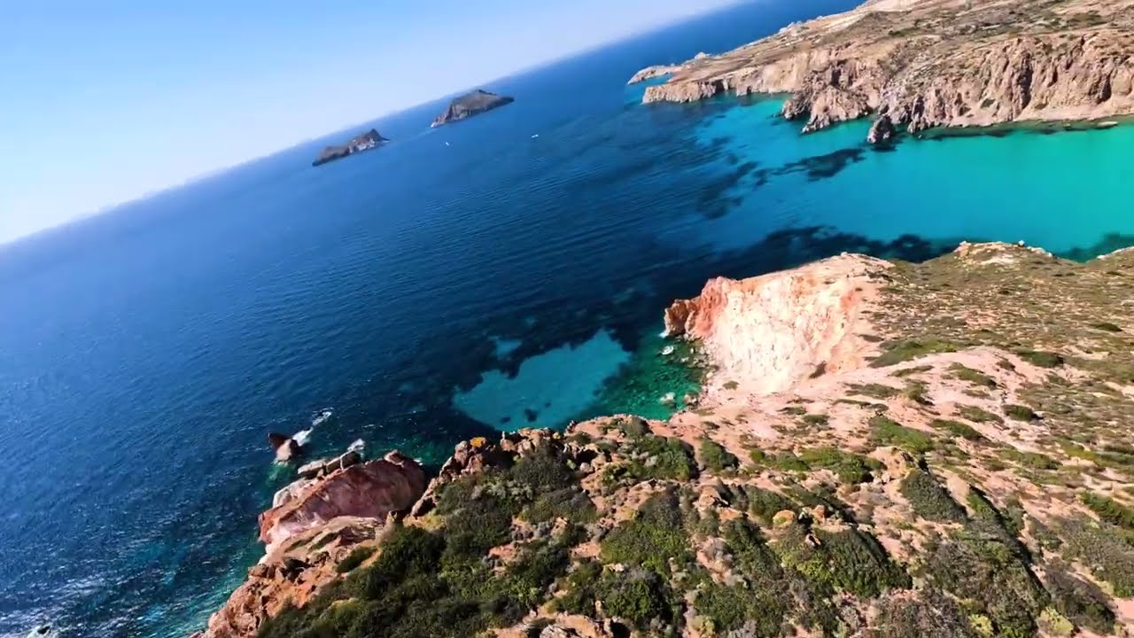 Cinematic FPV Milos Greece