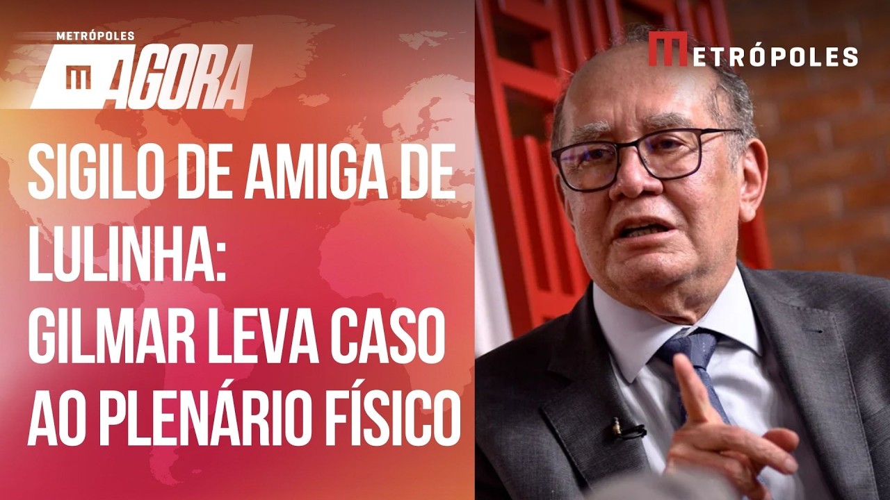 Gilmar leva ao plenário físico caso sobre sigilo de amiga de Lulinha