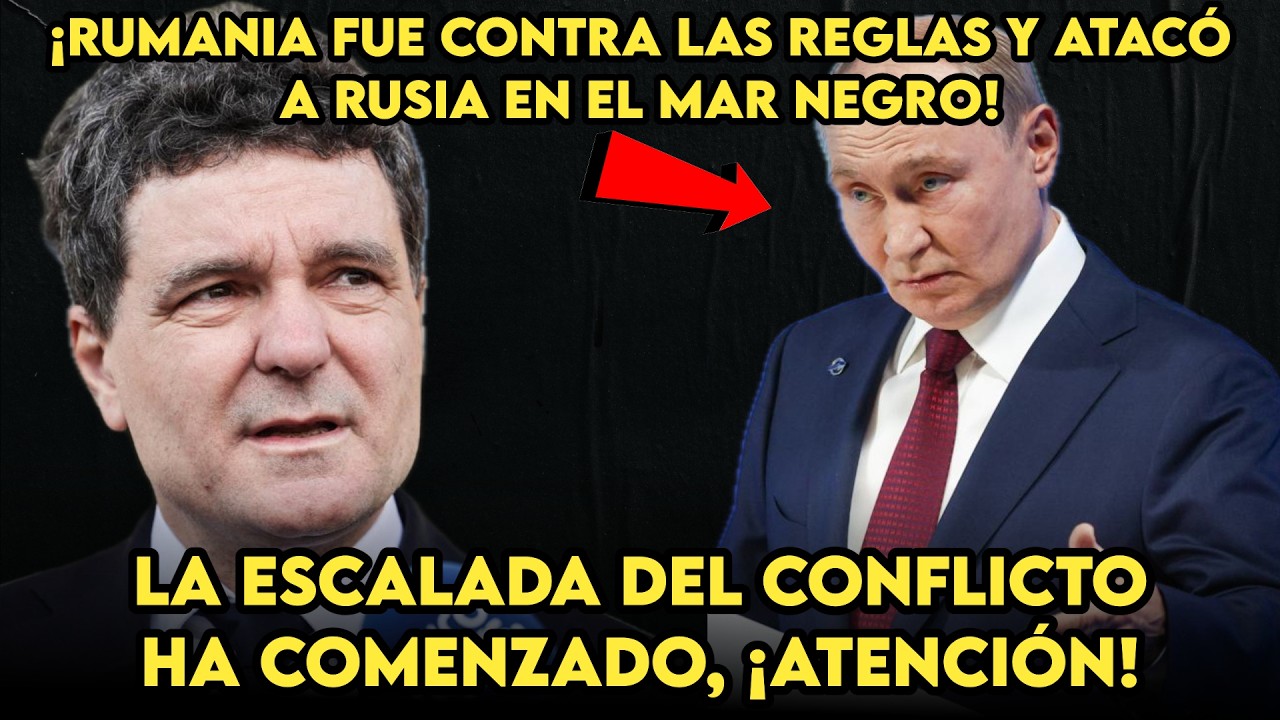 RUMANIA SE ENFRENTA A RUSIA — EL FRENTE DEL MAR NEGRO BAJO ATAQUE