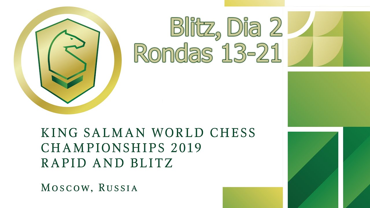 Campeonato del Mundo de Blitz 2019 Rey Salman. Rondas 13-21