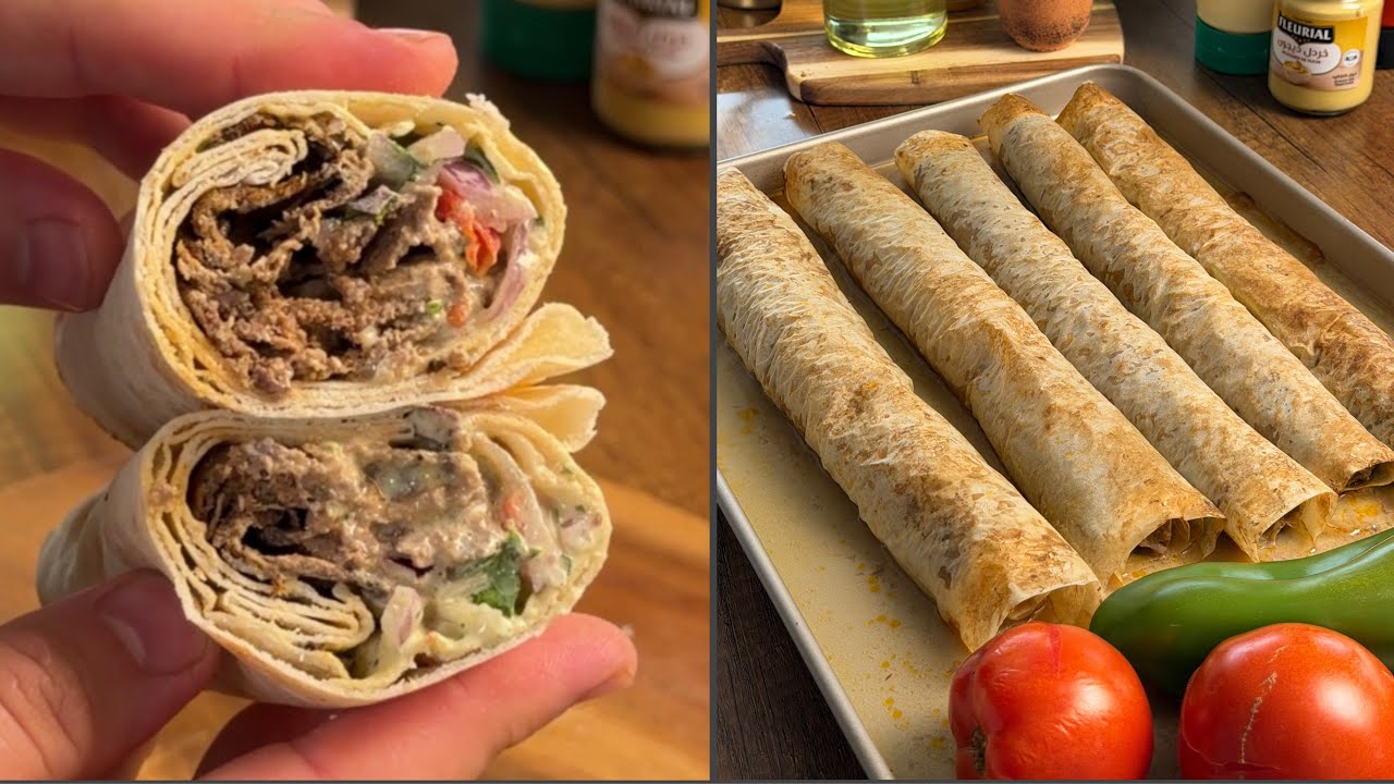   الوصفة الي قالبة الدنيا بأسهل طريقة مع صوص بزاااف بنين 😍الدونر كباب التركي