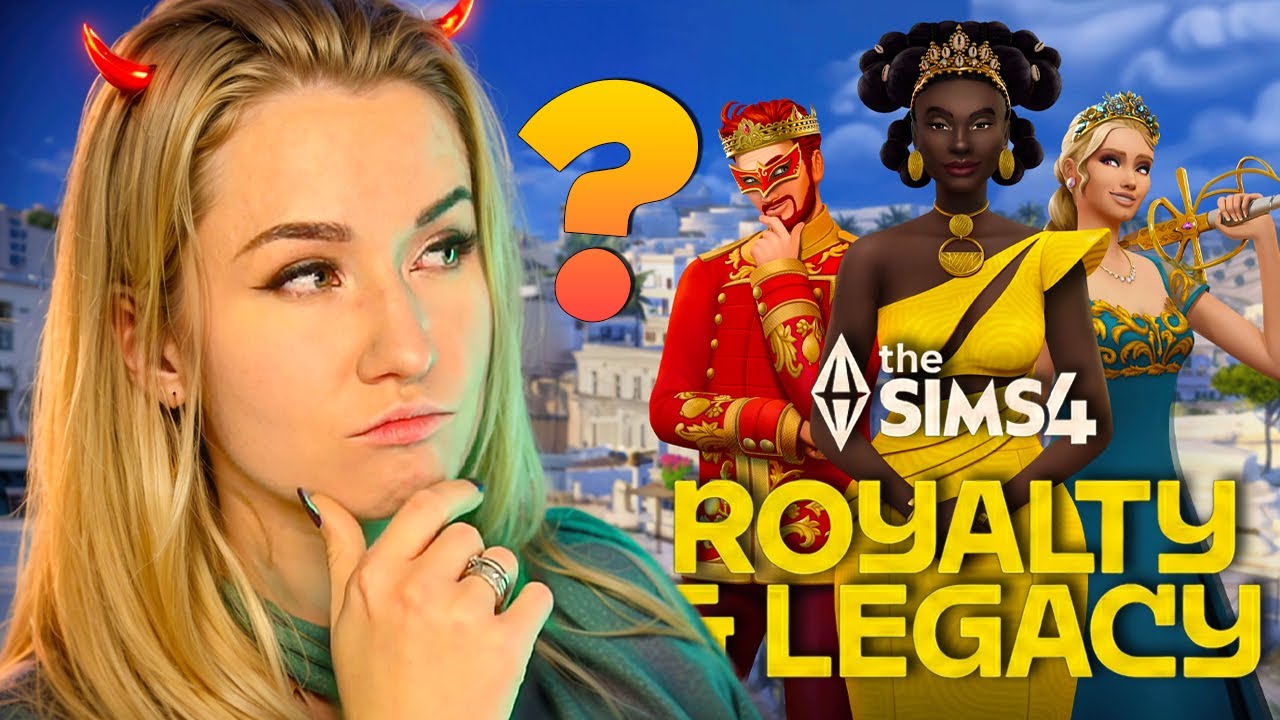 Самое спорное дополнение? 😬 Реакция на трейлер The Sims 4 Royalty & Legacy
