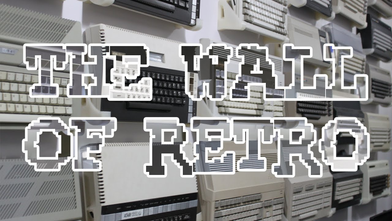 My Retro Computer Wall