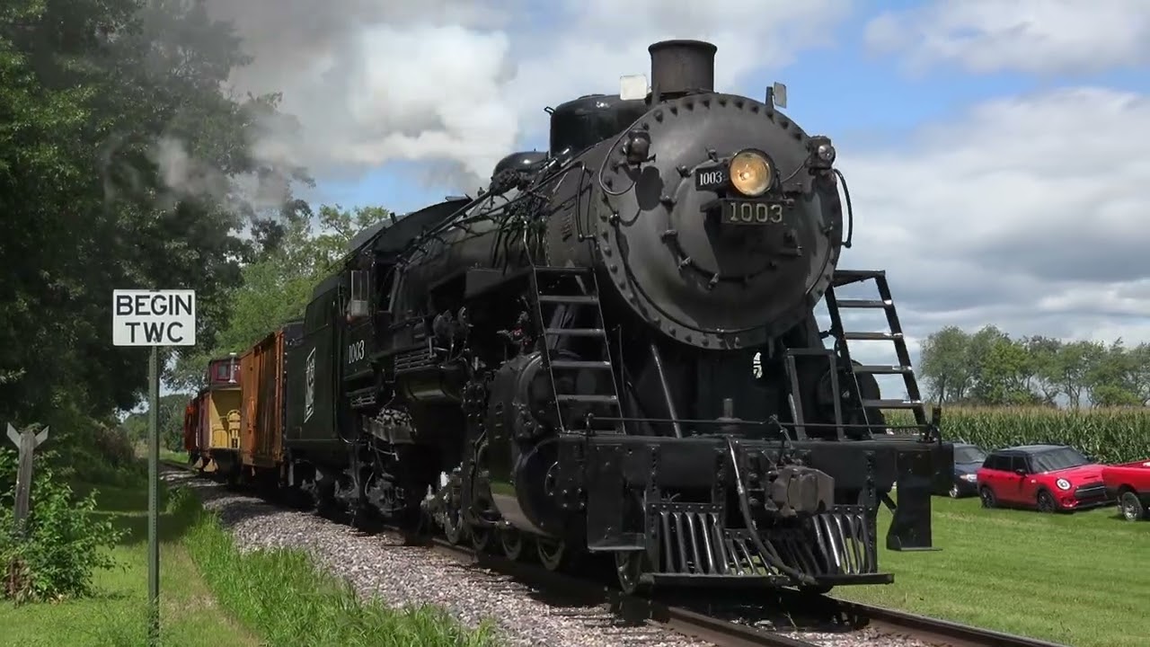 Soo Line 1003 - Wisconsin NRHS 75th Anniversary Special [4K]