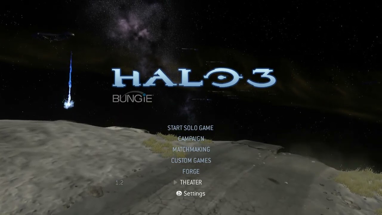 Halo 3 Mainmenu Skybox Alternatives - Xbox 360 version