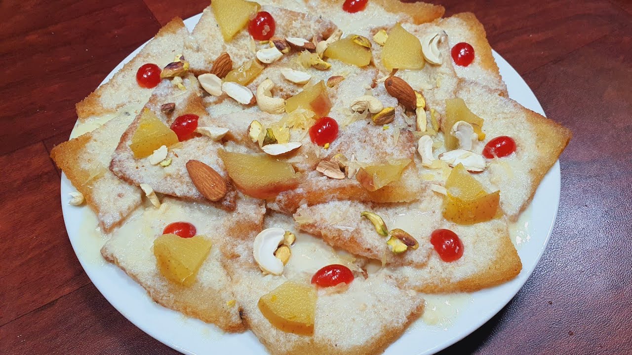 Shadiyon wala Royal Shahi Tukda | Sweet Shahi Tukda Dish | fruity Double Ka Meetha Recipe