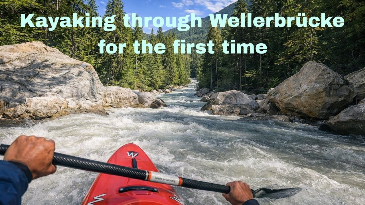 Lived my childhood dream paddling the iconic Wellerbrücke 