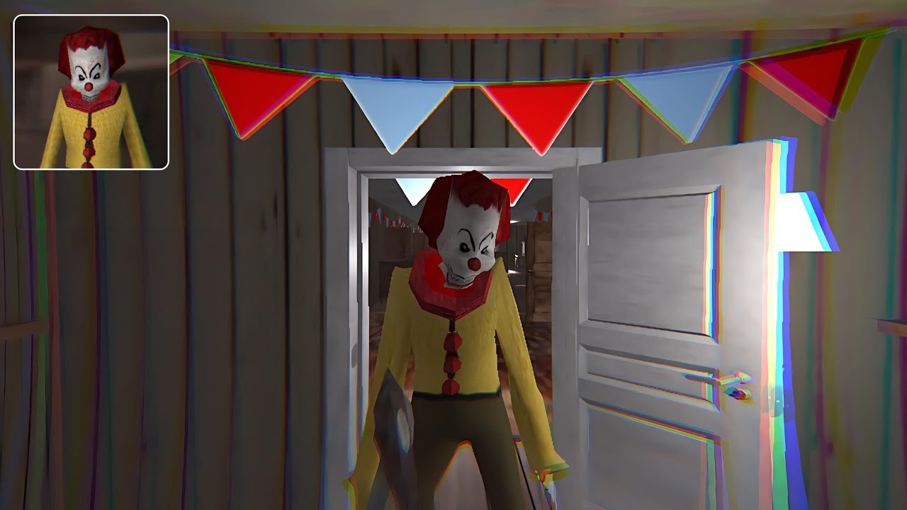 Clown Massacre - Horror Clown Door Escape Unofficial Full Gameplay
