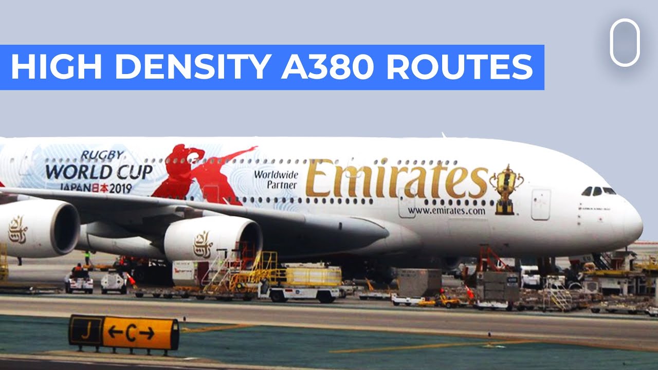 Higher Density: Where Does Emirates Fly Its 2-Class 615-Seat Airbus A380s?