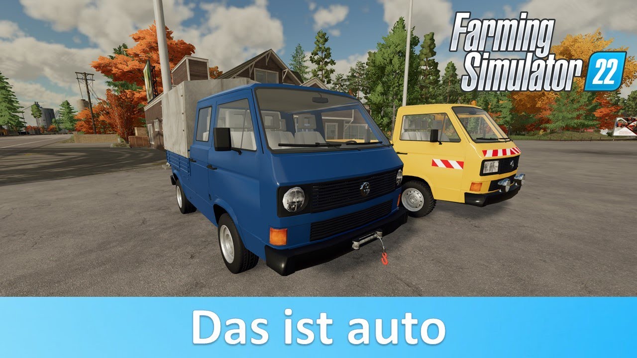 FS 22 - Обзор симпатичного мода Volkswagen T3