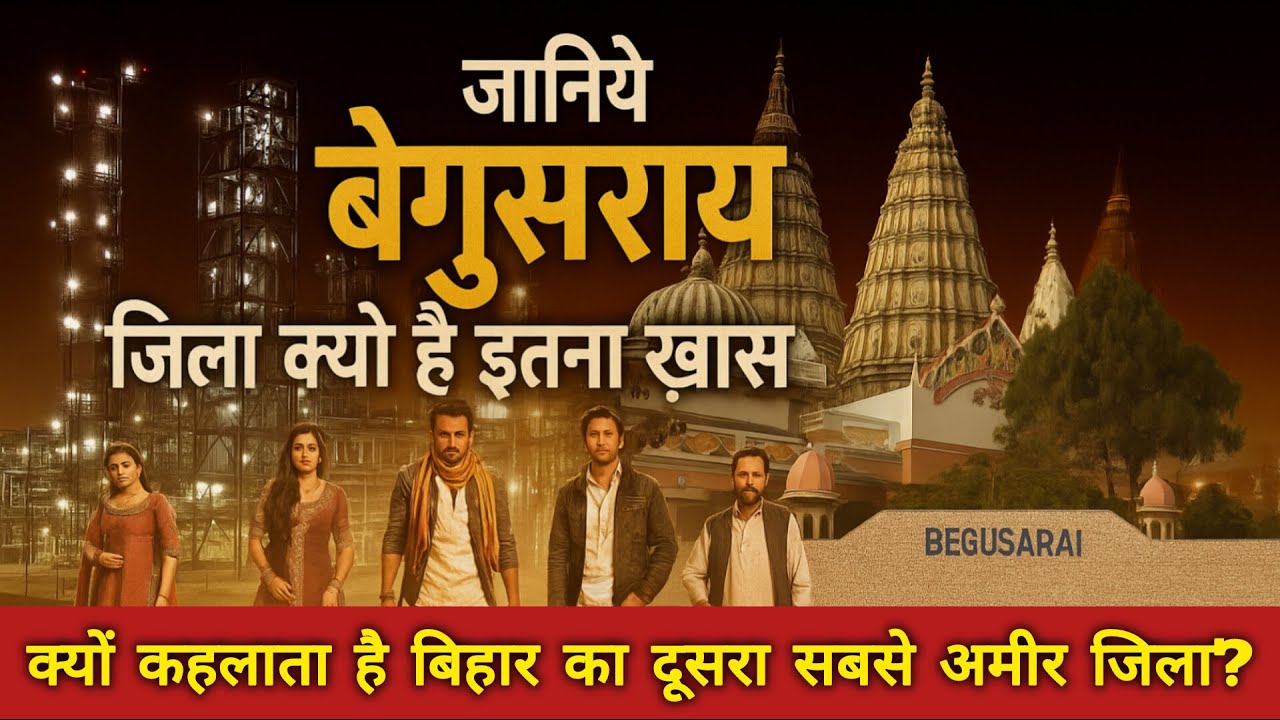 बिहार का सबसे अमीर ज़िला? देखिए Begusarai कैसे बदल रहा है भारत को! Future Industrial City!