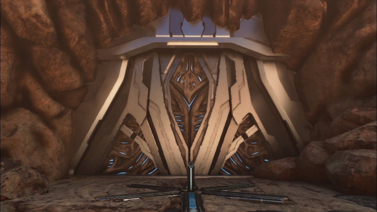 Entering the Alpha Tek Cave to reach the Overseer - ARK Survival Ascended
