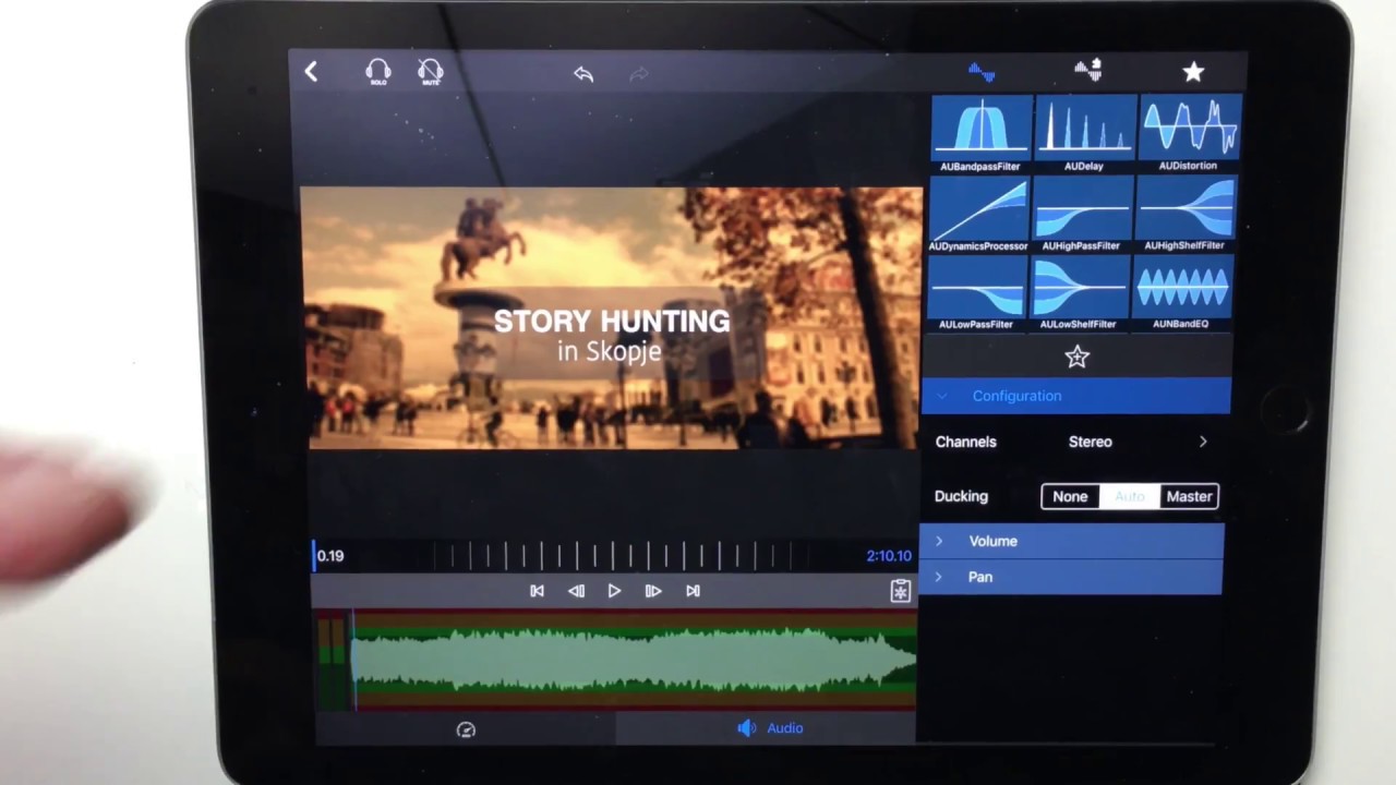 LumaFusion Tutorials - Audio Ducking
