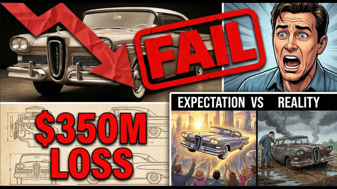 The $350 Million Mistake Why the Ford Edsel Failed