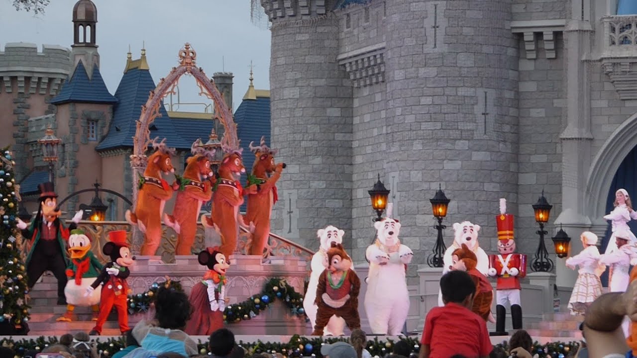 Celebrate the Season - Christmas Show at Magic Kingdom 2015