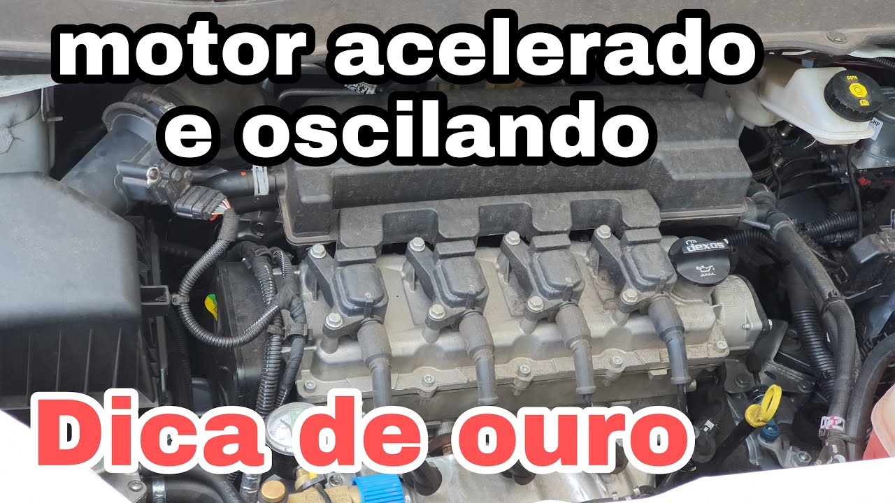 Como descobrir porque o motor est&aacute; oscilando acelera&ccedil;&atilde;o e acelerando sozinho