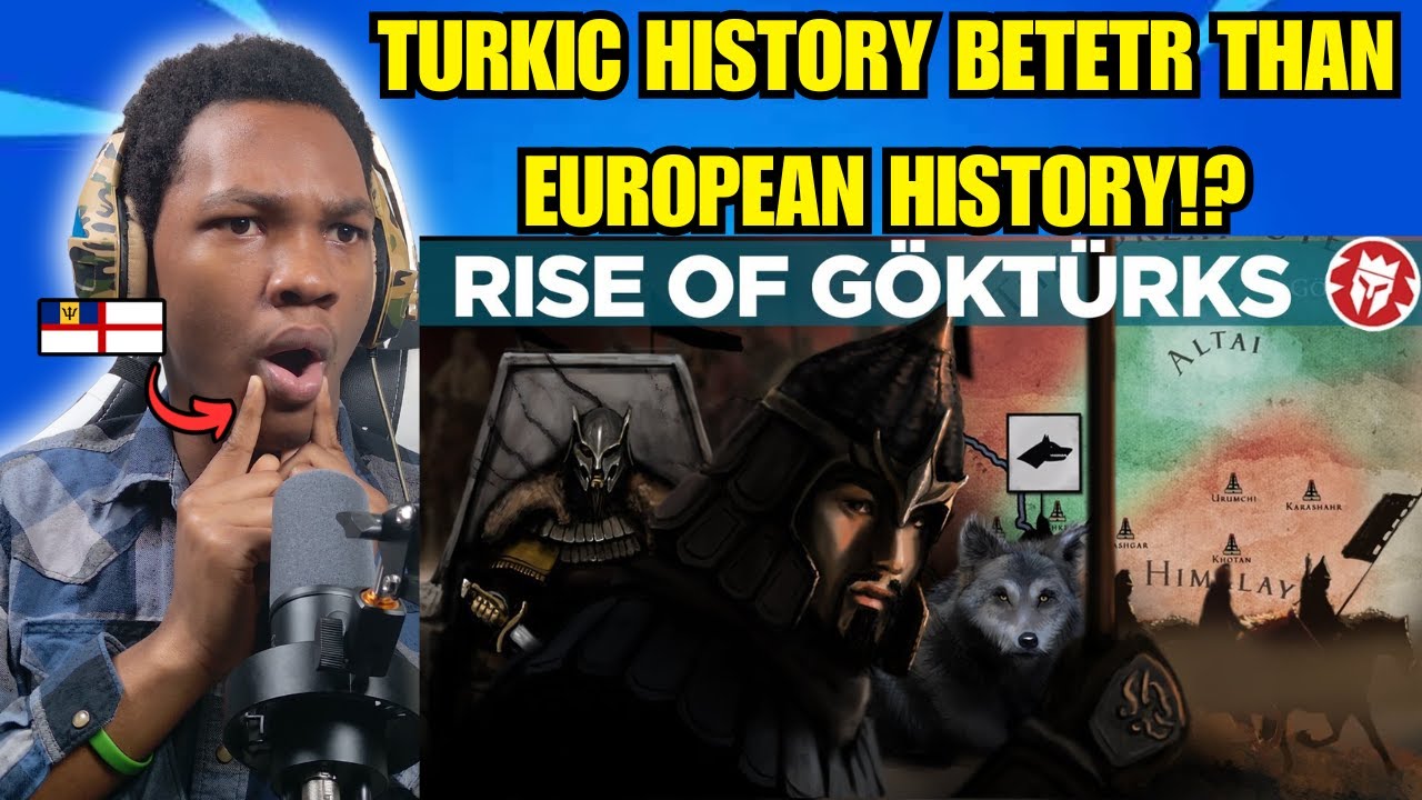 British Caribbean guy reacts to Gokturk Empire - Nomadic Civilizations DOCUMENTARY reaction