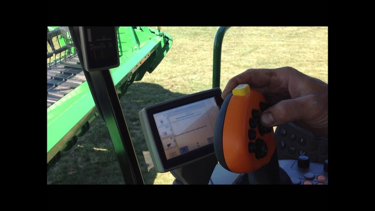 S670 Combine 640FD Draper Head Calibration