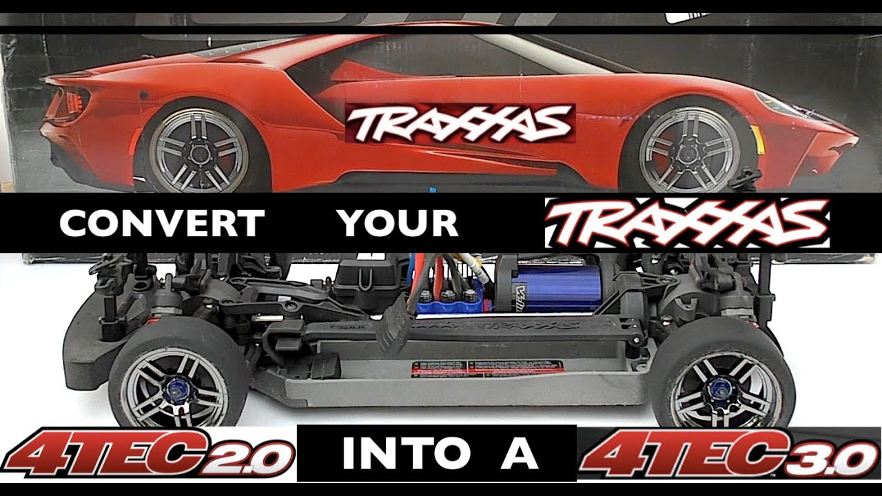 HOW TO UPGRADE A TRAXXAS 4-TEC 2.0 TO A 3.0 STINGRAY VERSION - FOR CHEAP!!!