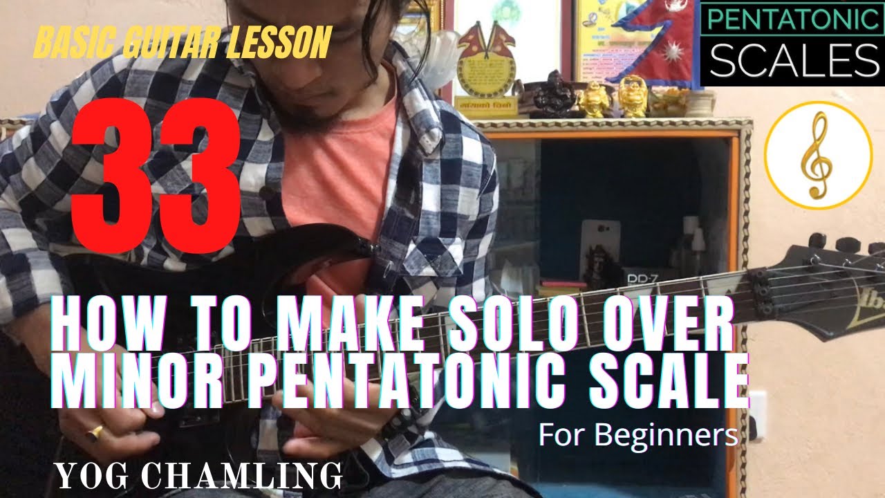 🔥How To Make Solo Over Minor Pentatonic Scale For Beginners