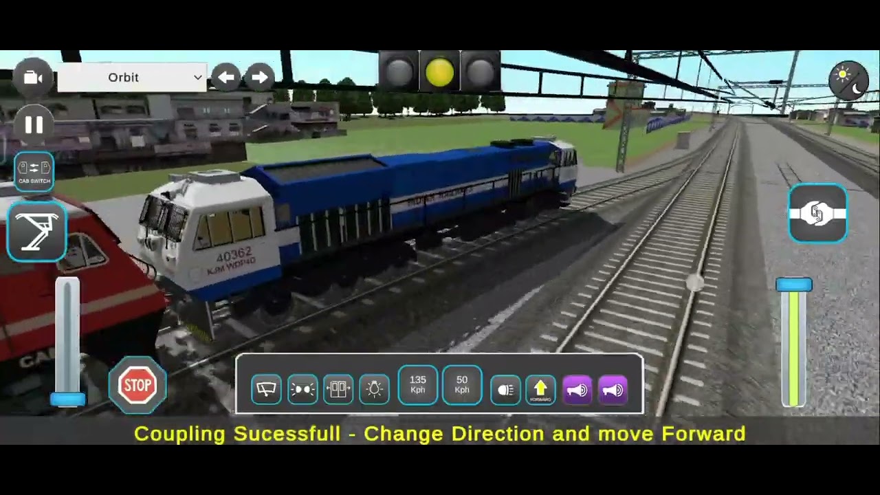 New indian train simulator loco game duty wab-4 locomotive rescue WDP-P engine diesel #gaming 
