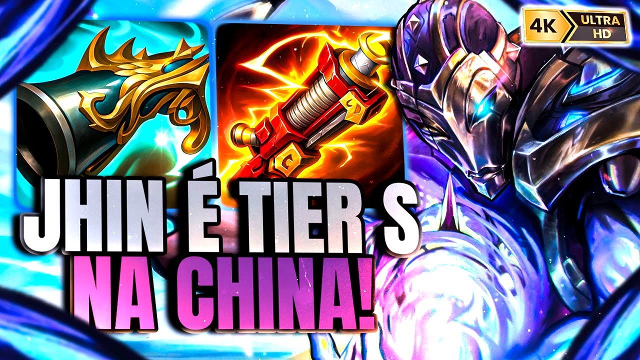 PORQUE A BUILD CHINESA DO JHIN É TÃO FORTE? | LOL WILD RIFT