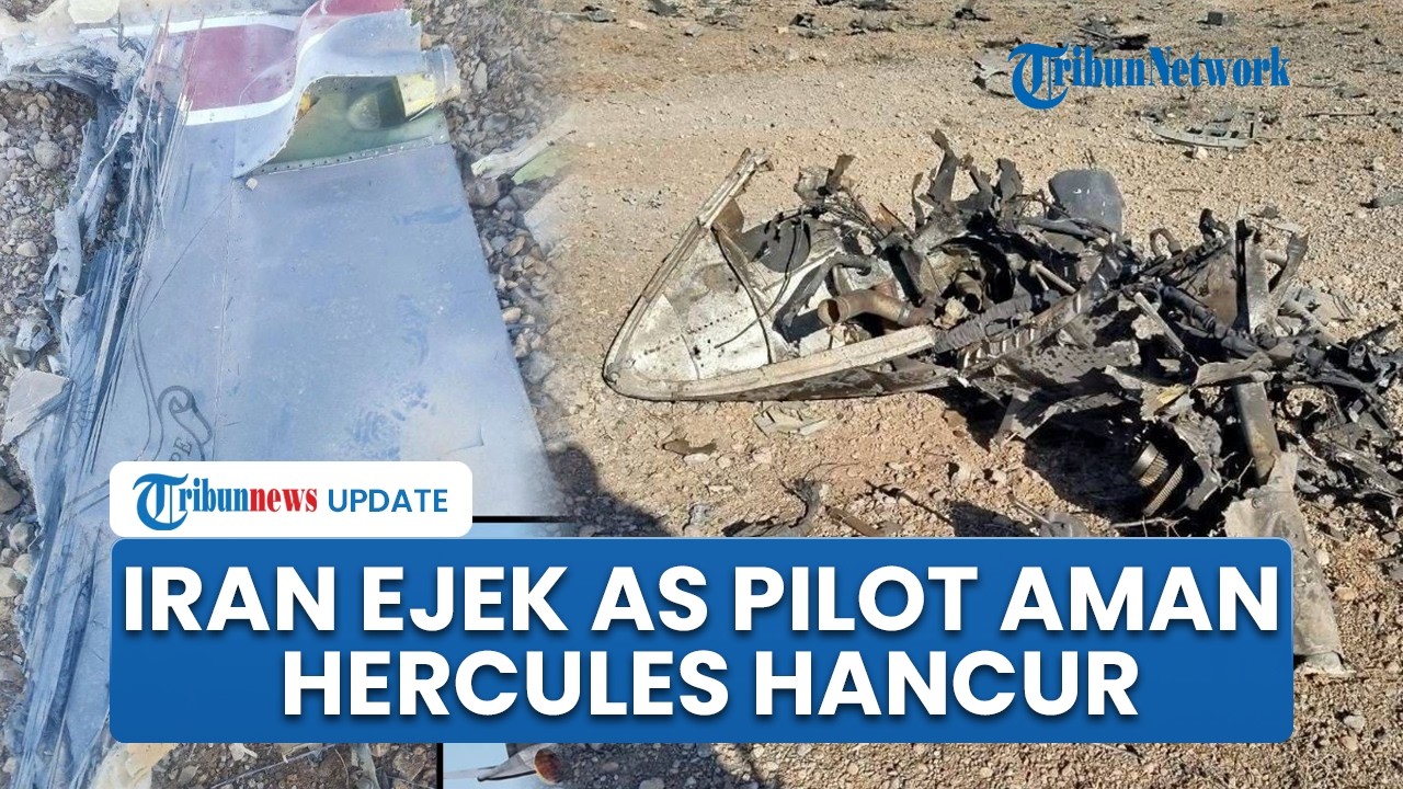 Rangkuman Perang AS-Israel vs Iran: Trump Bangga Pilot F-15 Ditemukan, Iran Hancurkan C-130 Hercules