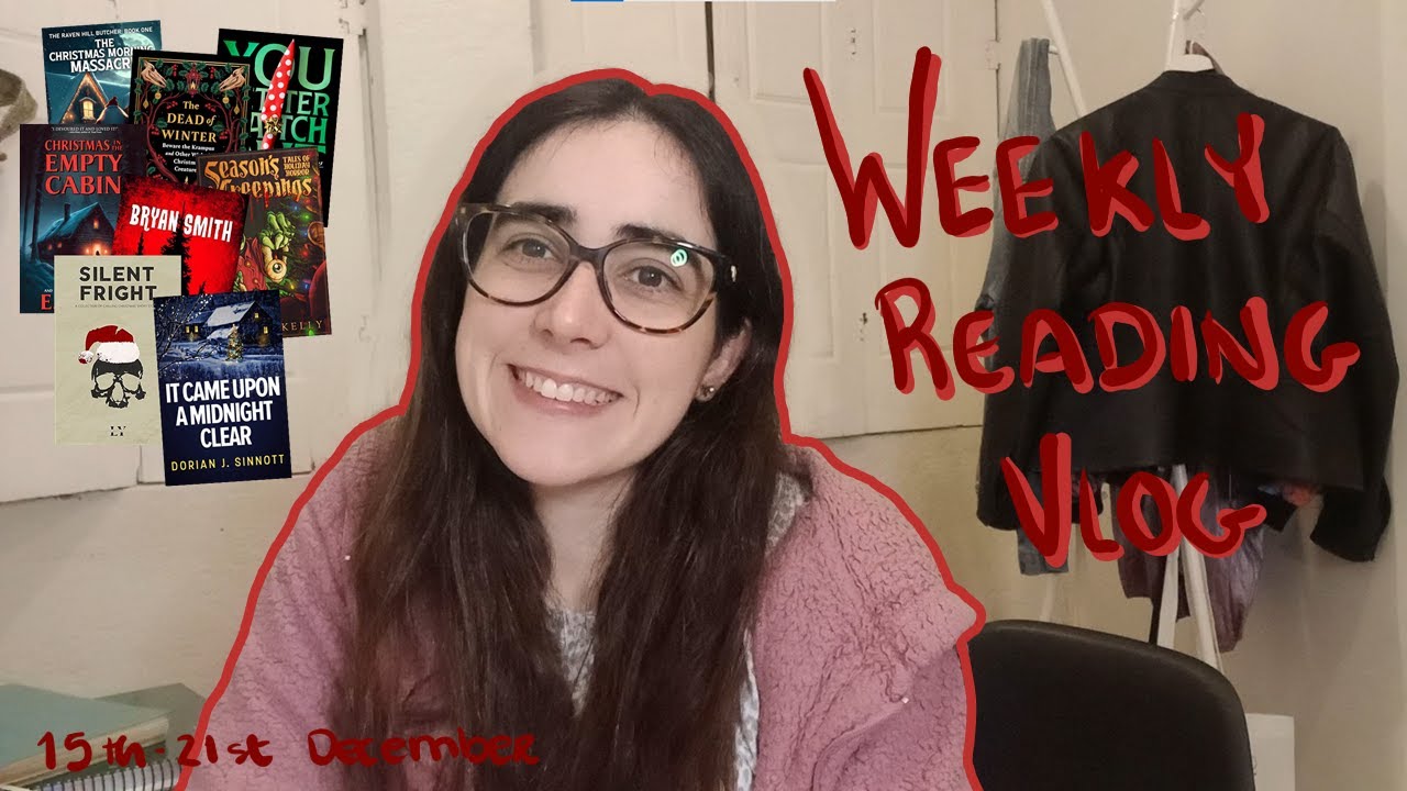 christmas books and christmas parties | weekly reading vlog