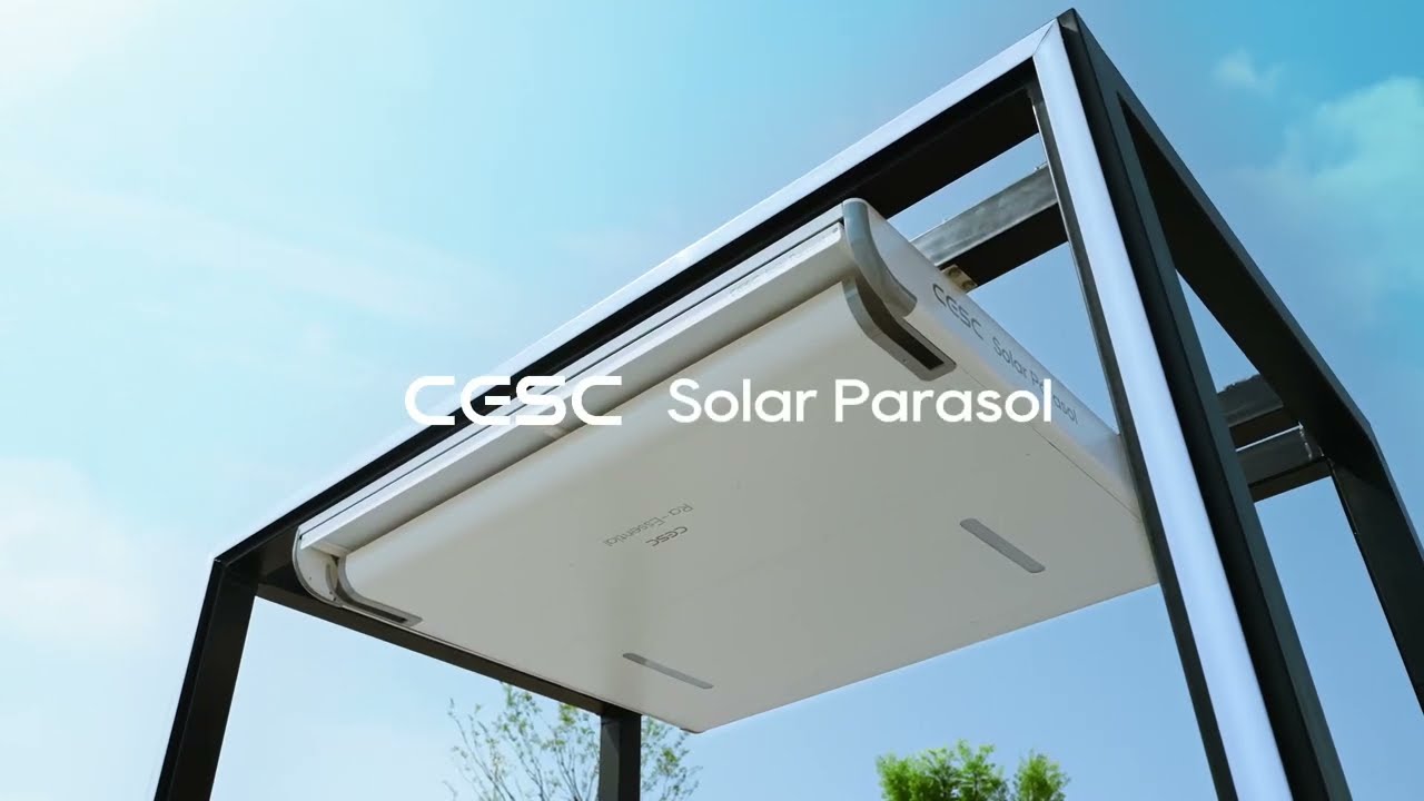 CESC Solar Parasol &ndash; Power from every corner.