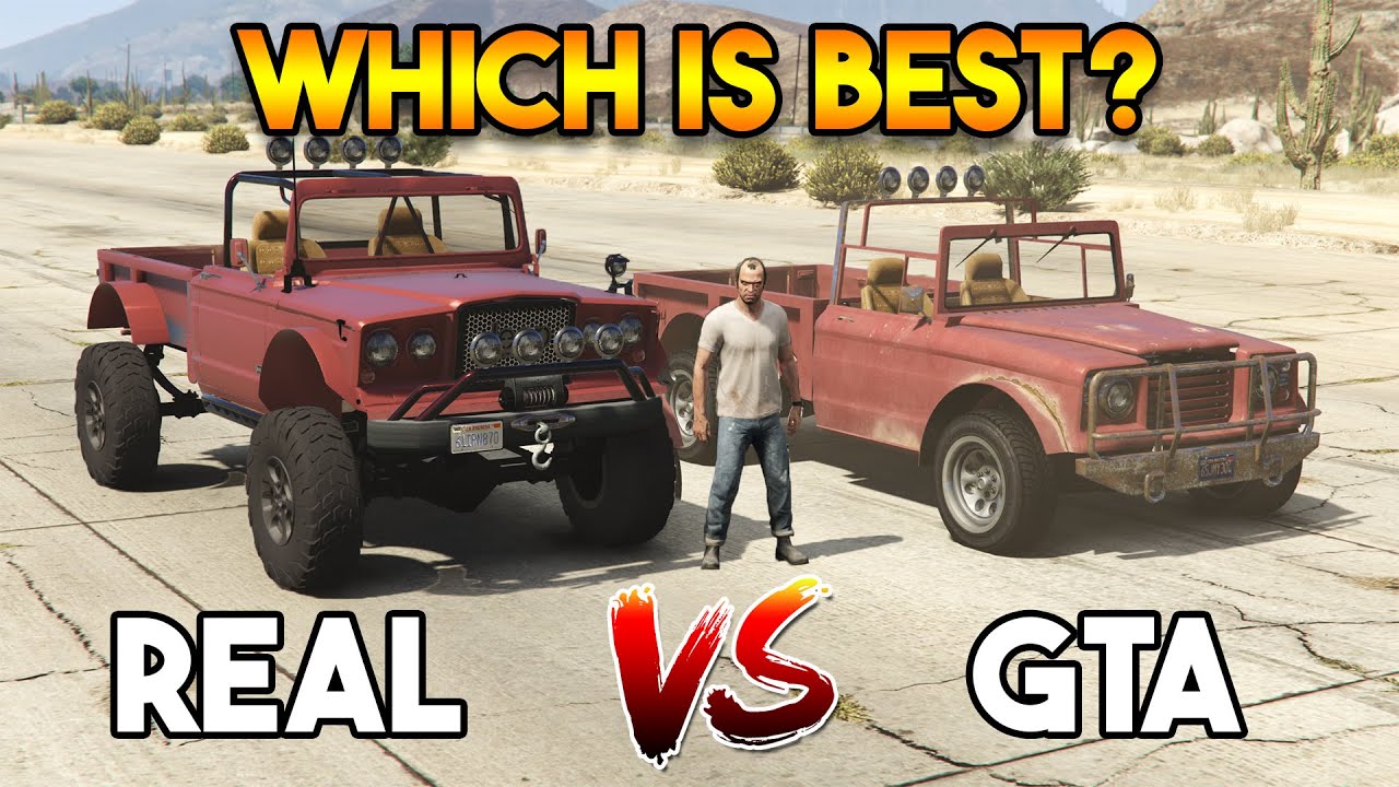 GTA 5 BODHI VS REAL KAISER JEEP (WHICH IS BEST?)
