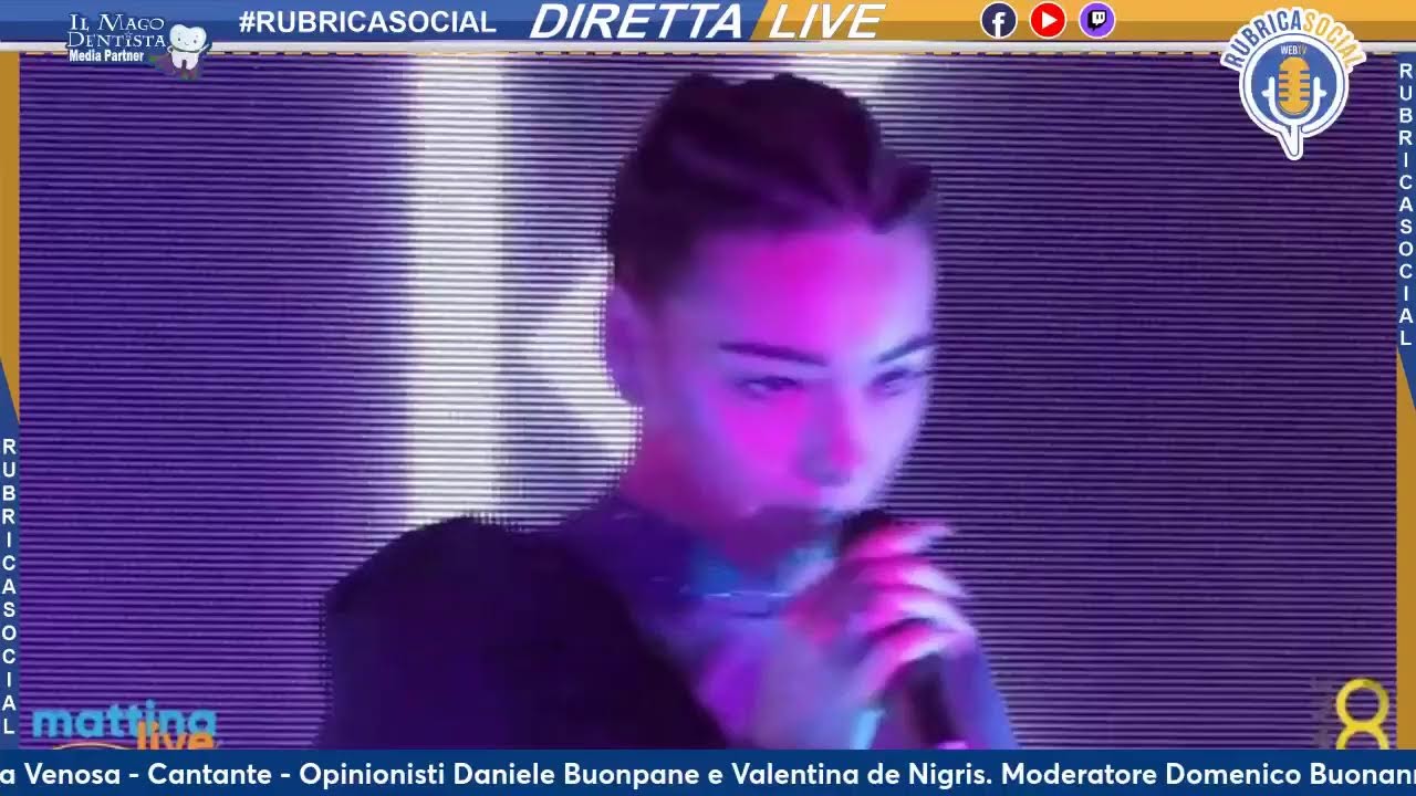 Diretta * Live - Ospite Aurora Venosa - Cantante REPLICA