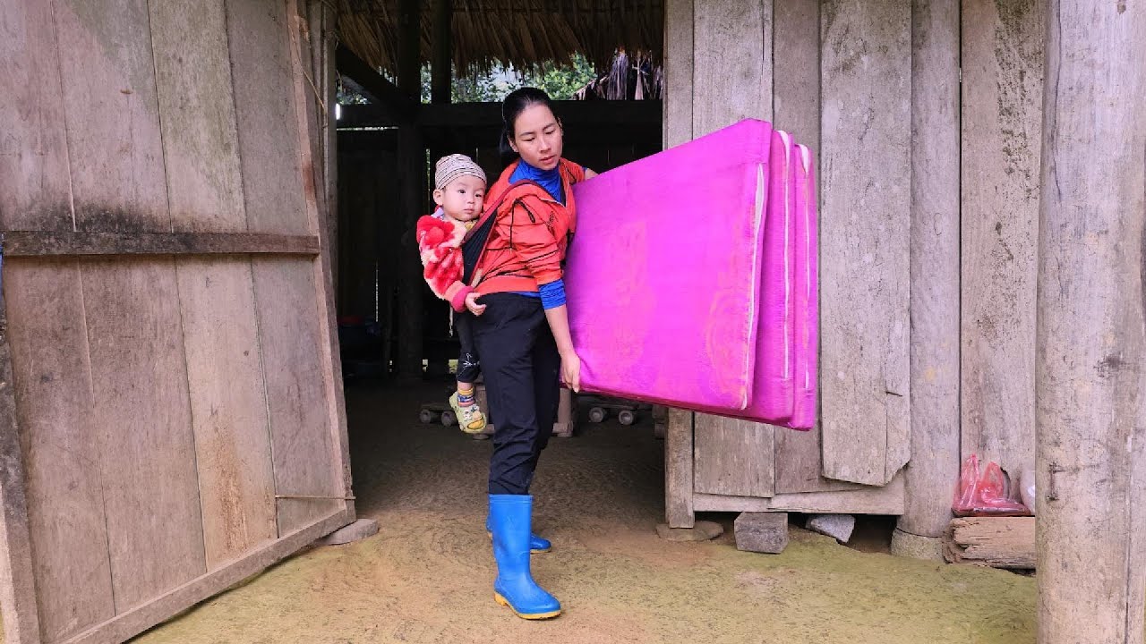 What is the daily life like for a single mother in the countryside? | Tin's daily life