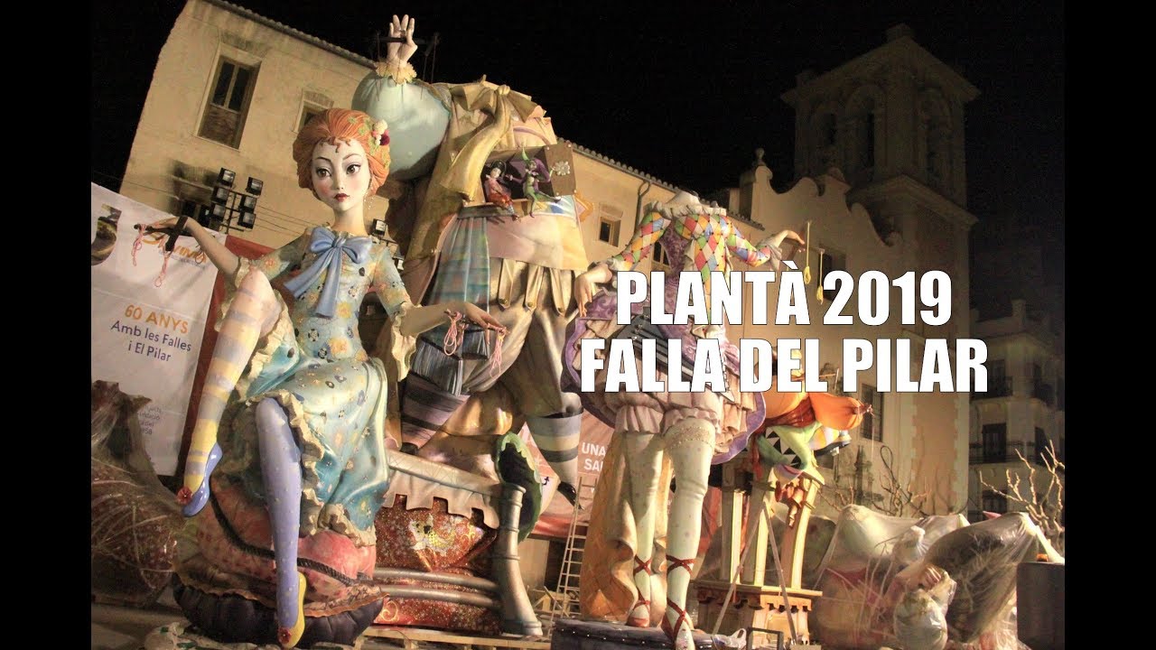 PLANTÀ FALLA PLAÇA DEL PILAR 10 Març | 