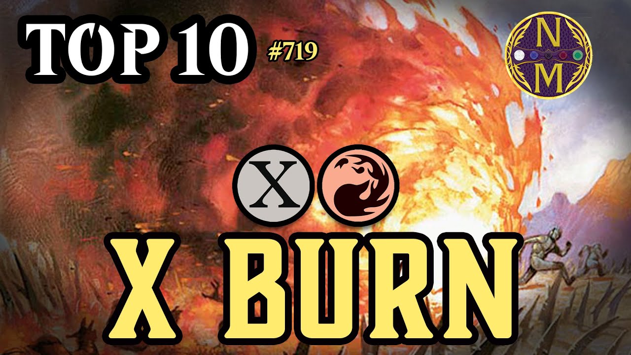 Топ-10 MTG: Заклинания X-Burn | Эффекты «Огненного шара»
