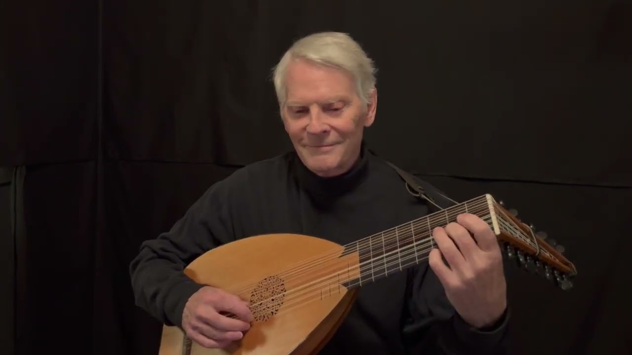 Gigue (Robert de Visee) Daniel Estrem, renaissance lute