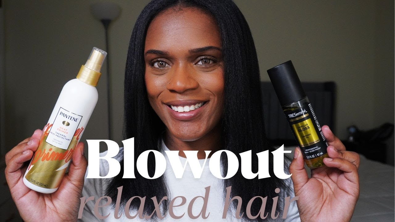 1 month update of my relaxed hair