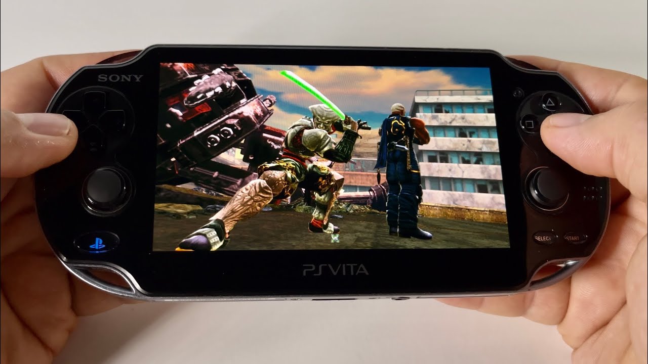 Street Fighter X Tekken | PS Vita handheld gameplay
