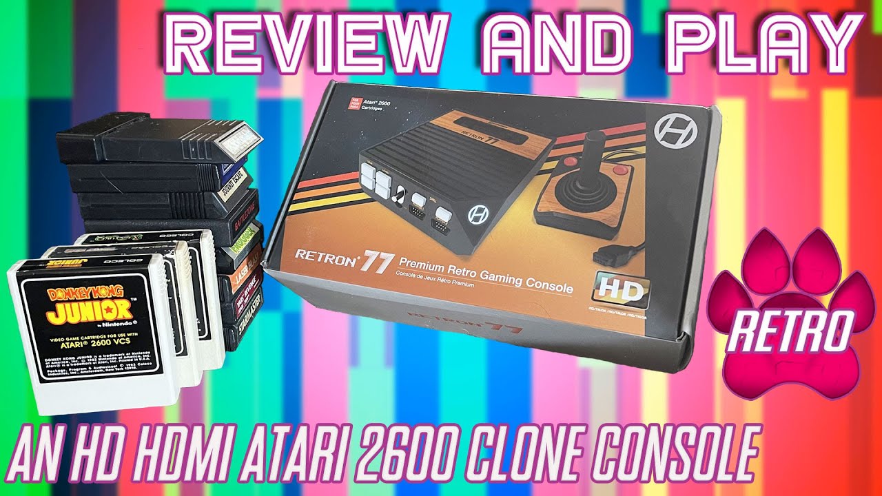 Hyperkin's Retron 77 Atari 2600 HDMI HD Clone System