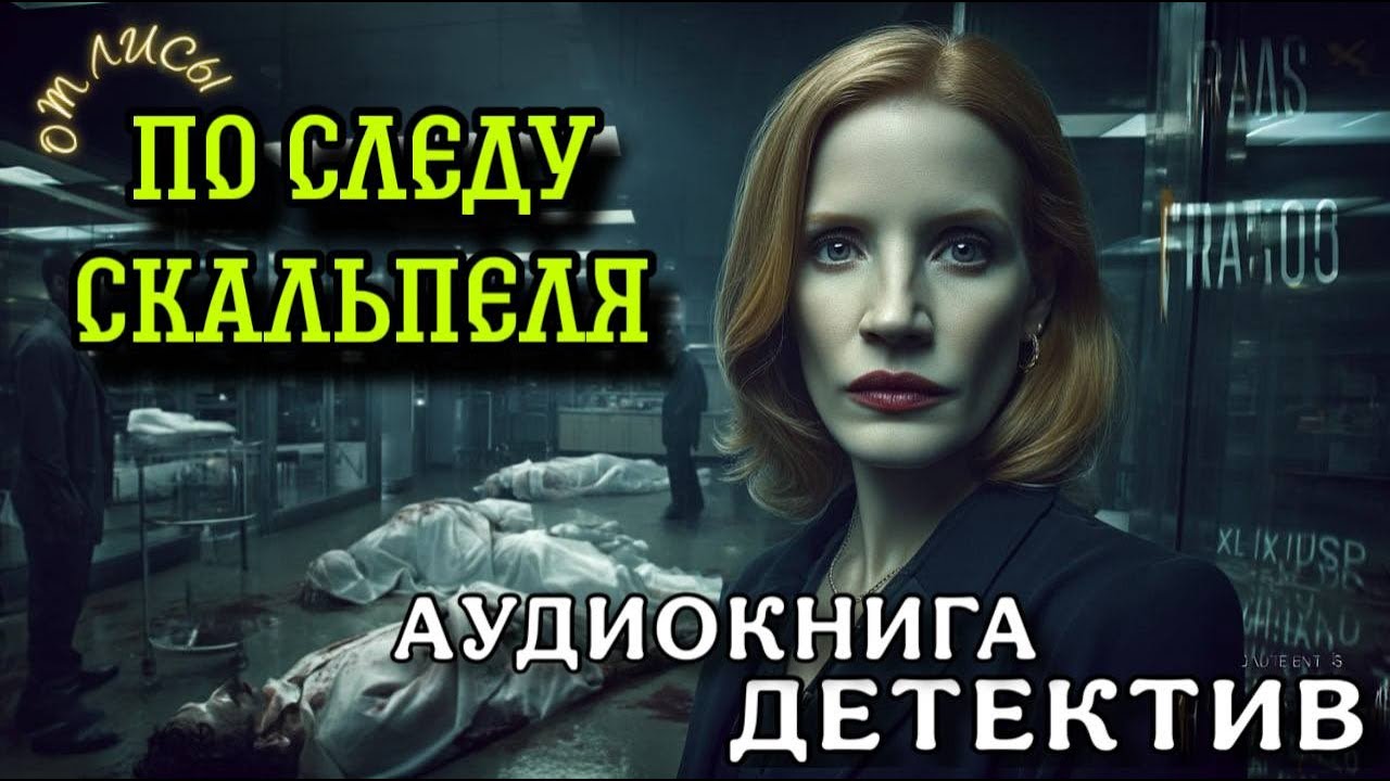 ПОЛНАЯ АУДИОКНИГА ДЕТЕКТИВ : ПО СЛЕДУ СКАЛЬПЕЛЯ