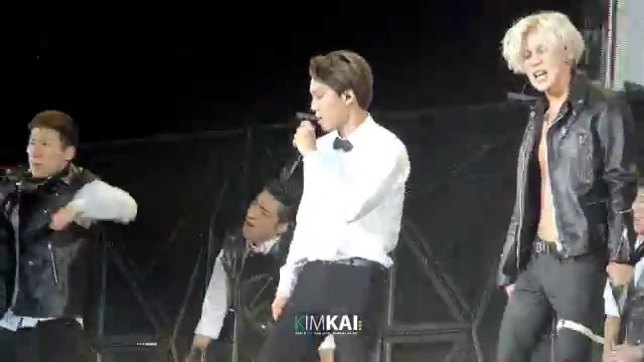 140815 2014 SM CONCERT - Pretty Boy (kai focus)