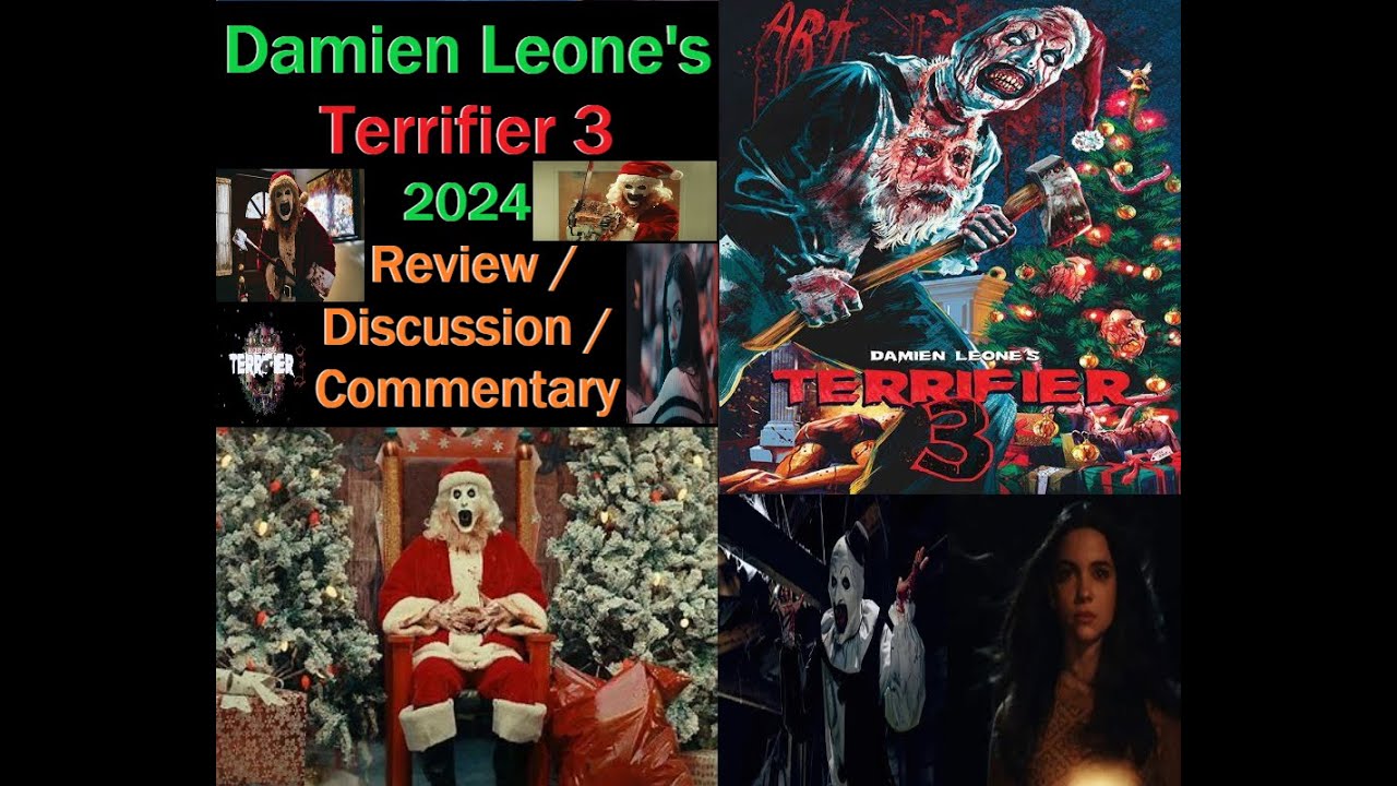 Обзор фильма &laquo;Terrifier 3&raquo; (2024) / Обсуждение / Комментарии | Подробный обзор арта Санта-Клоуна
