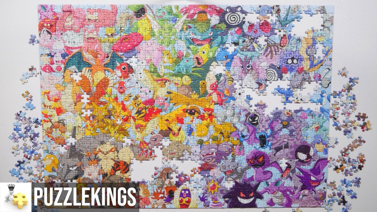 Pokemon Challenge Puzzle - Time Lapse | Puzzle Kings