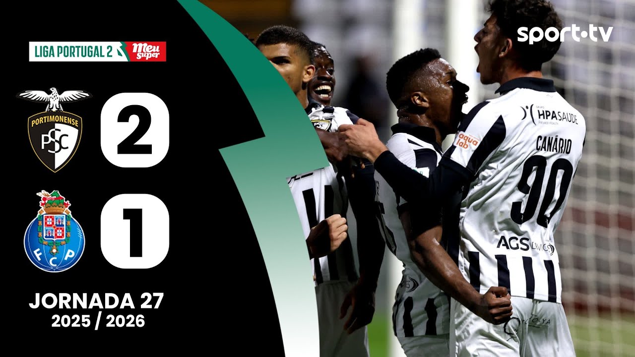 Resumo: Portimonense 2-1 FC Porto B - Liga Portugal Meu Super | sport tv