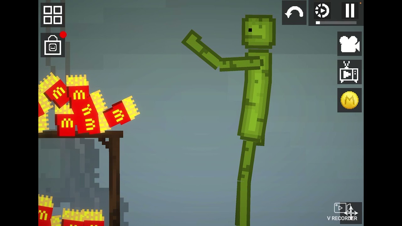 Melon eats fries to much v6